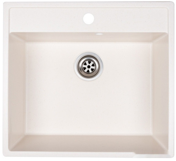 Кухонная мойка Granrus GR-555 (белый)