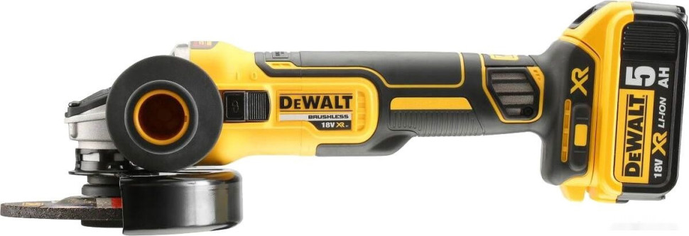 Угловая шлифмашина DeWALT DCG405P2 (с 2-мя АКБ, кейс)