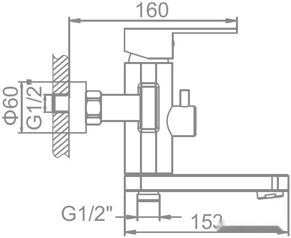 Смеситель Ledeme H716 L73216