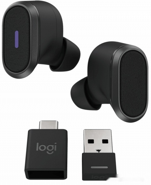 Наушники Logitech Zone True Wireless (графит)