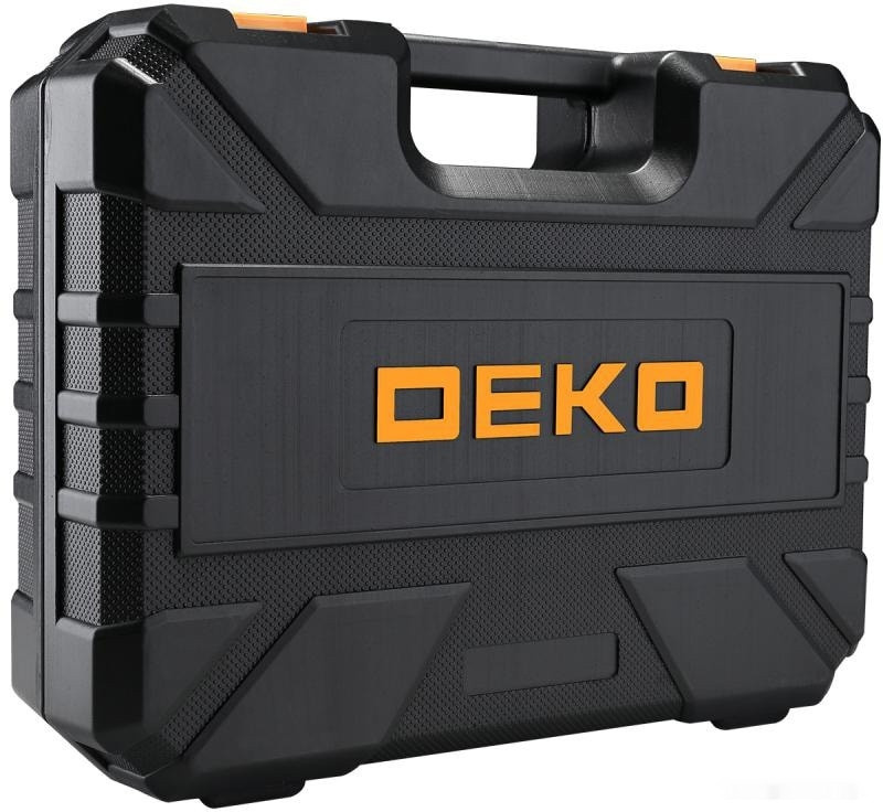 Дрель-шуруповерт Deko DKCD12FU-Li SET 104 063-4117 (с 2-мя АКБ, кейс, набор оснастки)
