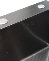 Кухонная мойка Blantek FS-5050HN Honeycomb Nano black ECO (+501F40-B)