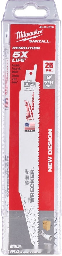 Пильное полотно для пилы Milwaukee 48008706 (25 шт)
