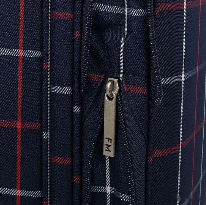 Чемодан-спиннер Francesco Molinary 219-MD1094-4-22NAV (синий)