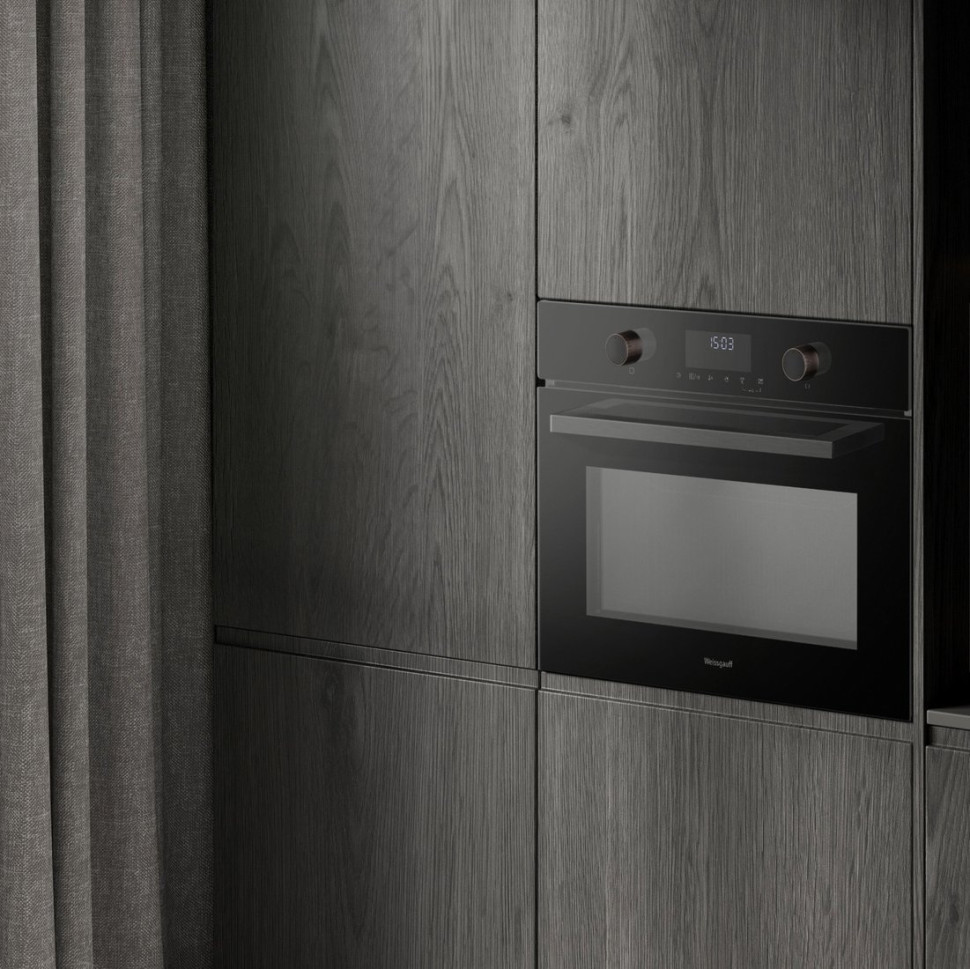 Духовой шкаф Weissgauff OE 4551 DB Black Edition