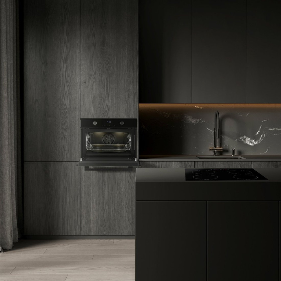 Духовой шкаф Weissgauff OE 4551 DB Black Edition