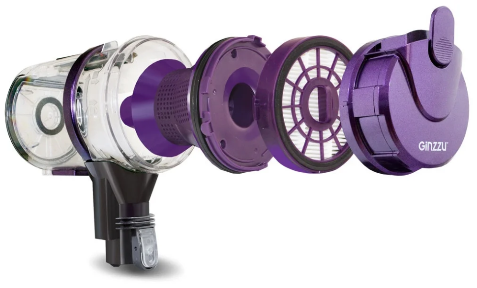 Пылесос Ginzzu VS401 (Purple)