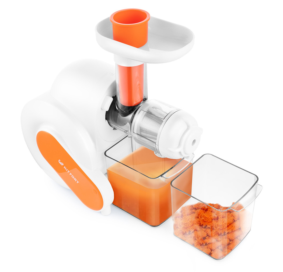 Соковыжималка Kitfort KT-1110-2 (Orange)