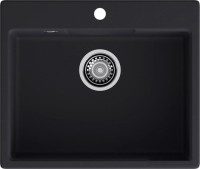 Кухонная мойка GranFest QUARZ GF-UR-658 (черный)