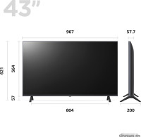 Телевизор LG UR78 43UR78006LK