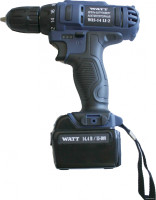 Дрель-шуруповерт Watt WAS-14 Li-2 101402912 (с 2мя АКБ 2 а*ч)