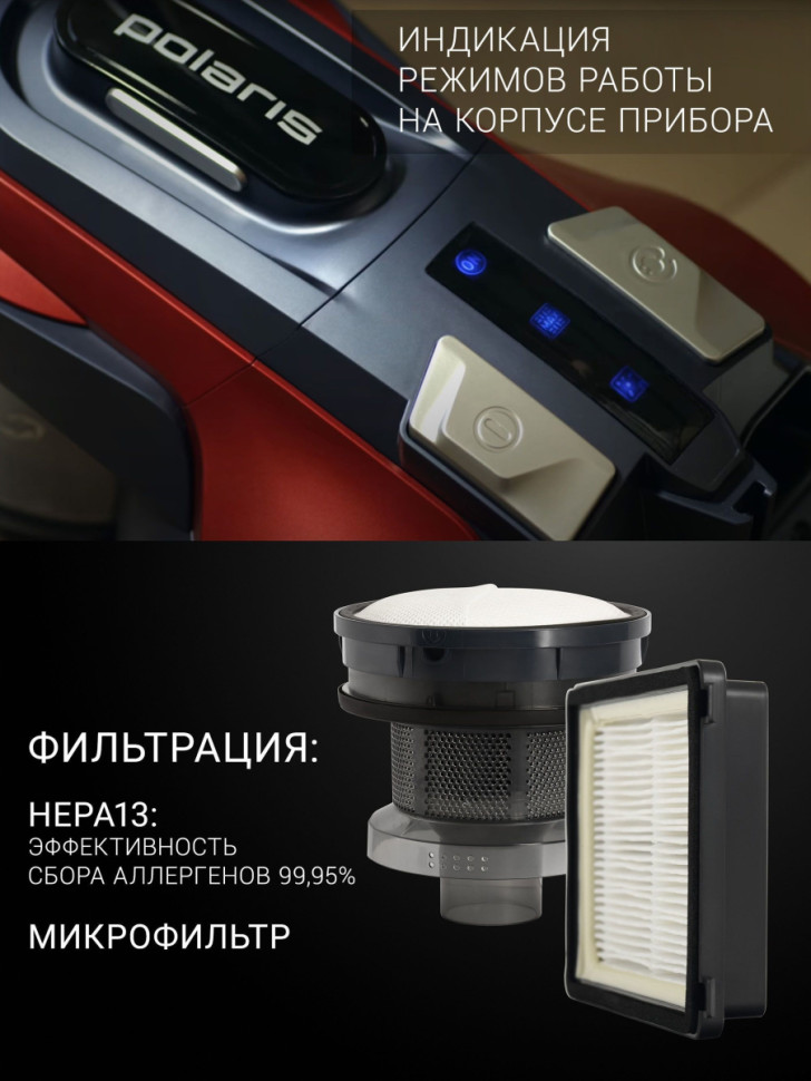 Пылесос Polaris PVC 2003Ri