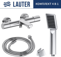 Смеситель Lauter Temp 21YH50427-4 с лейкой Living Serene 21S00103