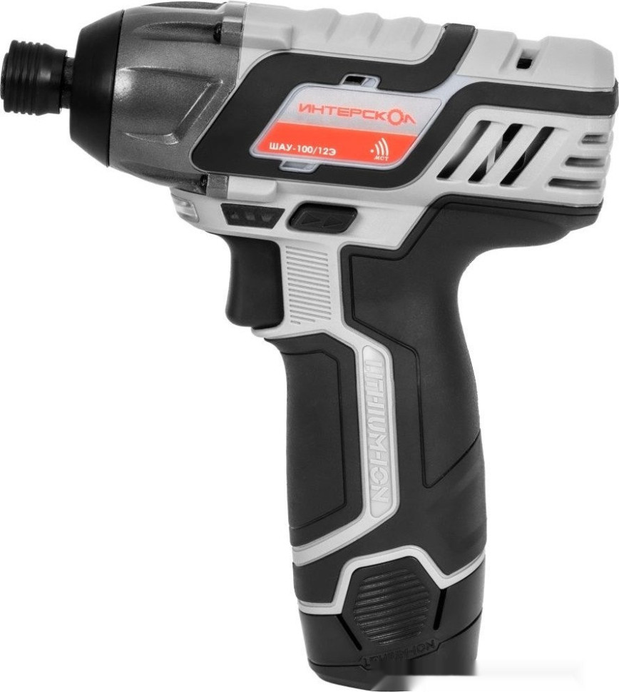 Винтоверт Интерскол ШАУ-100/12Э 808.2.2.70 (с 2-мя АКБ, кейс)