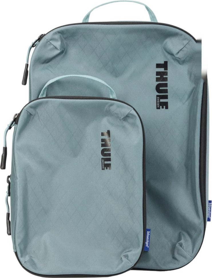 Набор органайзеров для чемодана Thule Compression Cube Set S+M 3205112 (pond gray)