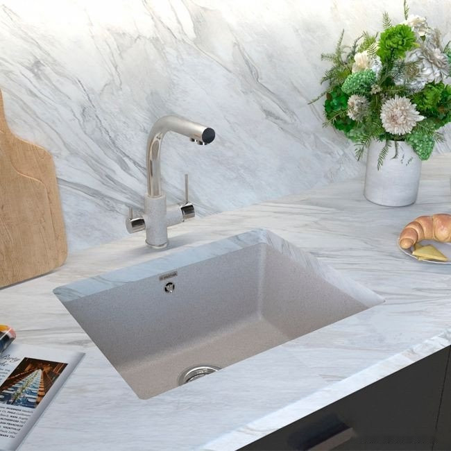 Кухонная мойка Paulmark Gera 60 PM205546-GRM