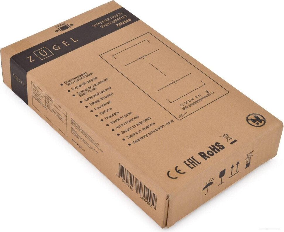 Варочная панель ZUGEL ZIH294B