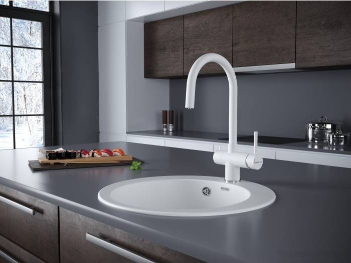 Смеситель Paulmark Heller He213218-431 (матовый белый)