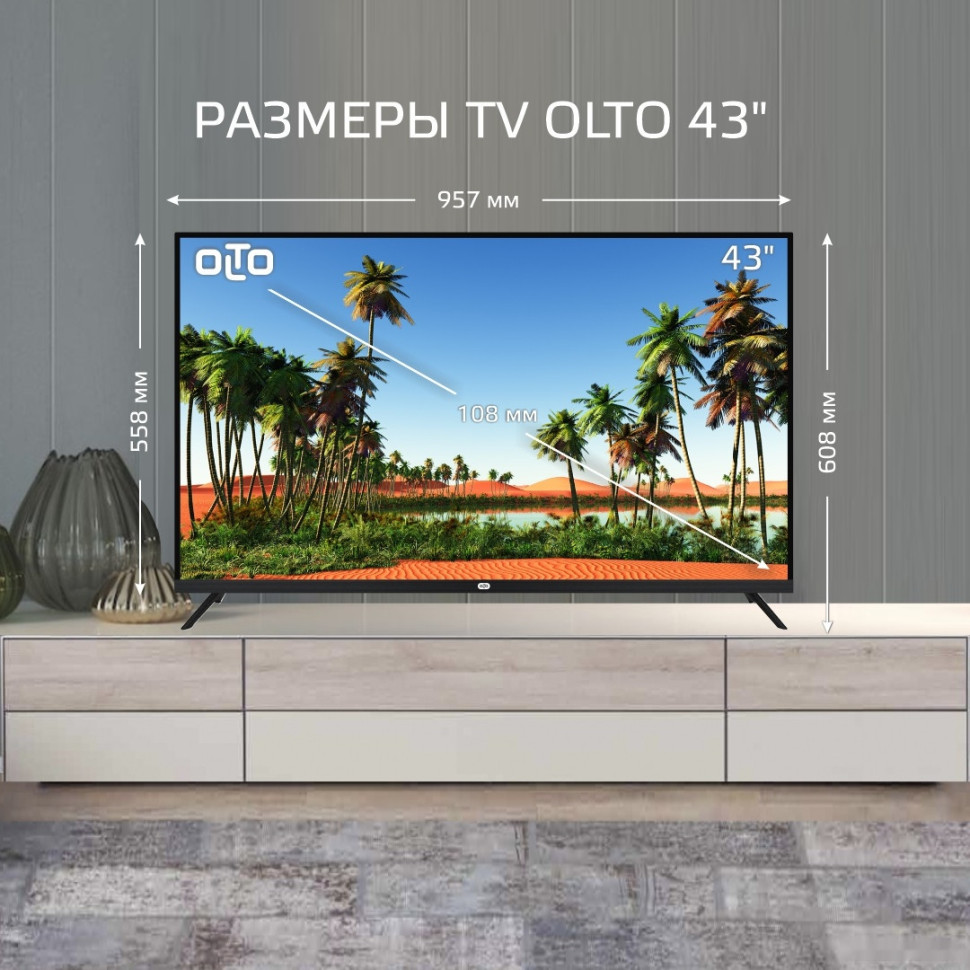Телевизор Olto 43ST30U