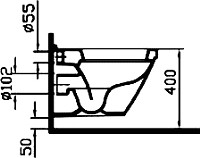 Унитаз Vitra S50 [9003B003-7200]