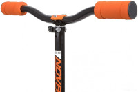 Самокат Novatrack Polis 230 Plasticnf 230PNF.POLIS.OR20 (черный/оранжевый)