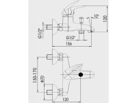 Смеситель KFA Jaspis 544-010-00