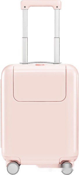 Чемодан-спиннер Ninetygo Kids Luggage 17" (cветло-розовый)