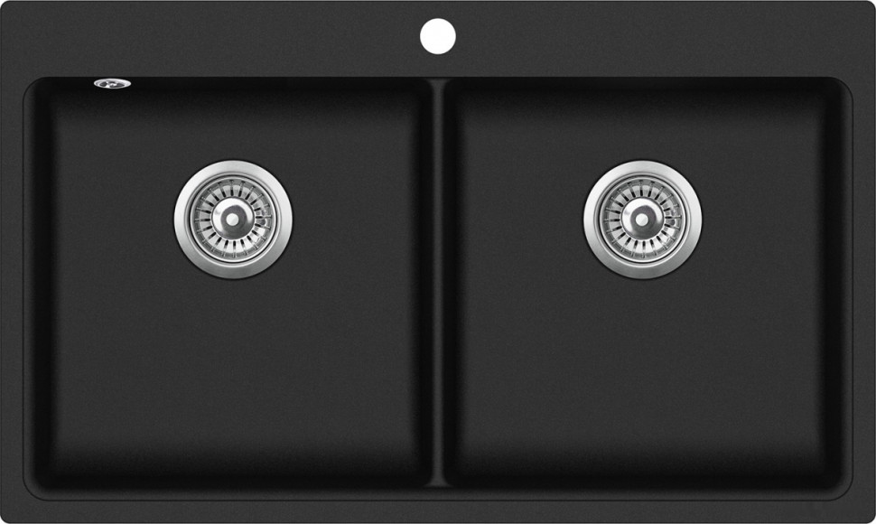 Кухонная мойка AquaSanita Magna SQM200AW (black metallic 601)