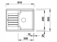 Кухонная мойка Blanco ZIA 40 S кофе 516927