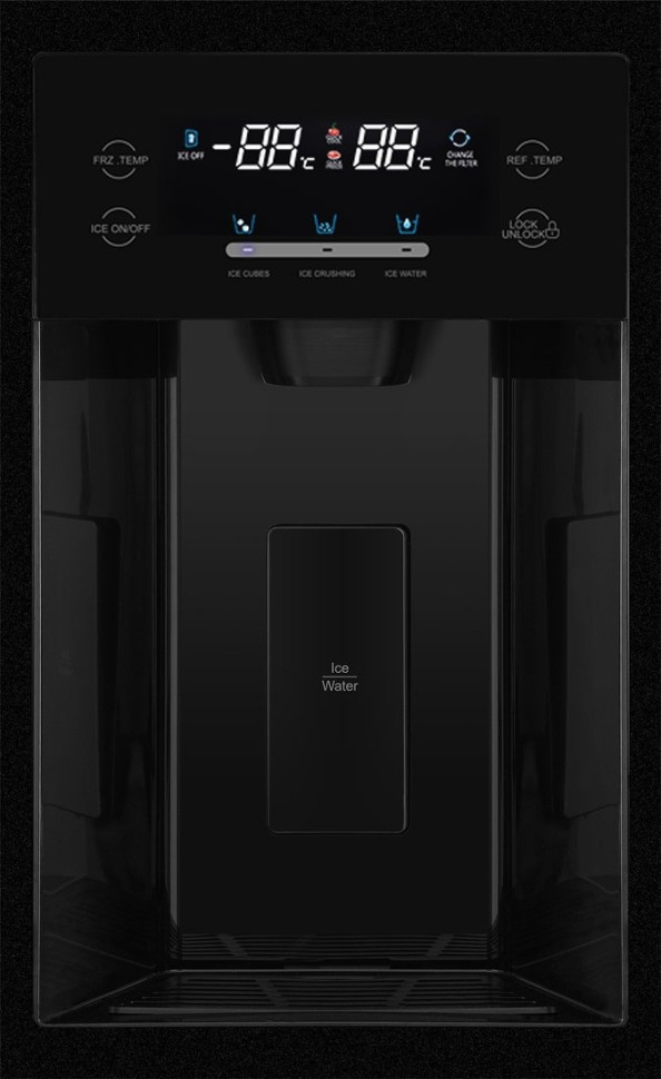 Холодильник side by side HIBERG RFS-655DX NFGB Inverter