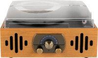 Виниловый проигрыватель Alive audio Quattro Light Wood