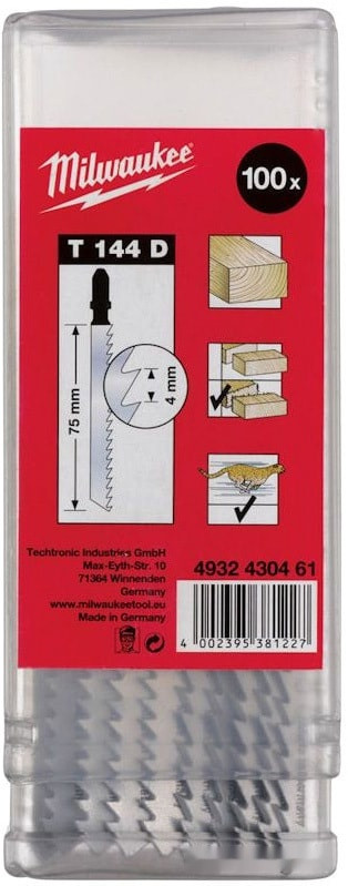 Пильное полотно для пилы Milwaukee 4932430461 (100 предметов)