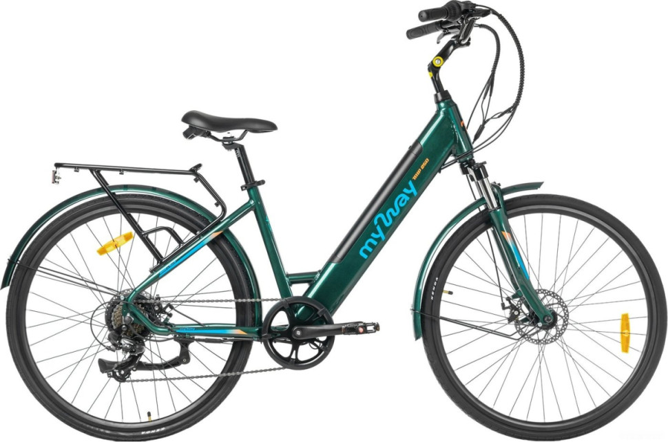 Электровелосипед MyWay Trip 250 28 (лазурный)