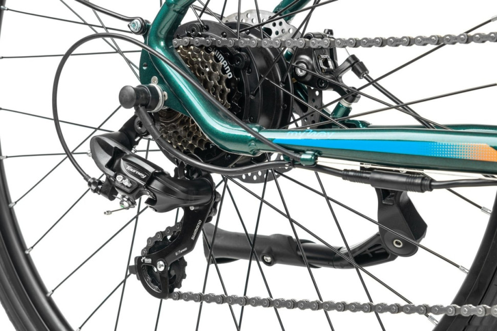 Электровелосипед MyWay Trip 250 28 (лазурный)