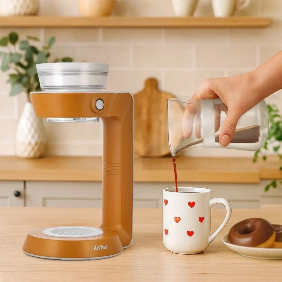 Пуровер-кофеварка Kitfort KT-7575