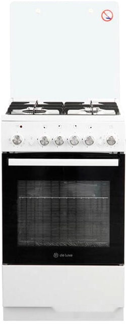 Плита De Luxe 5040.40ГЭ (КР) Ч/Р
