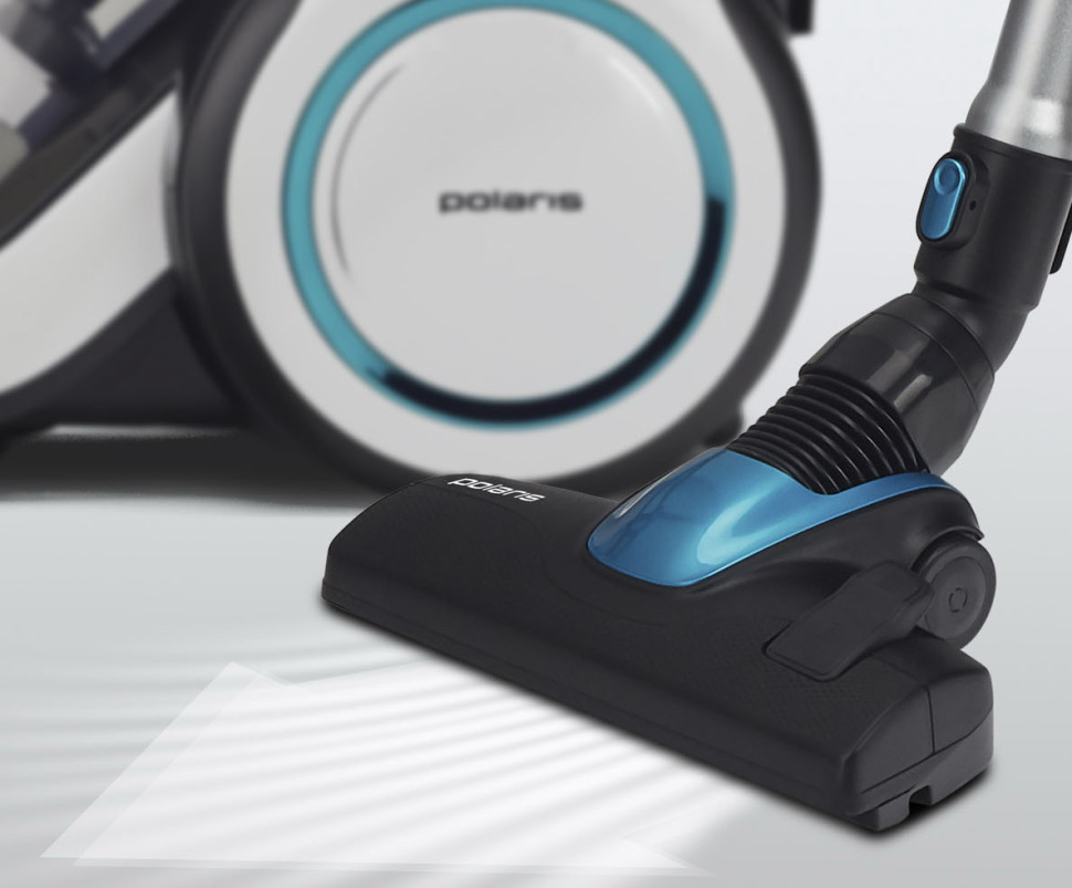 Пылесос Polaris PVC 1834 Silent (Жемчужный-Бирюзовый)