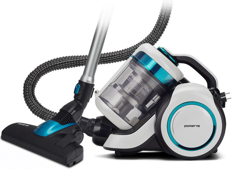 Пылесос Polaris PVC 1834 Silent (Жемчужный-Бирюзовый)
