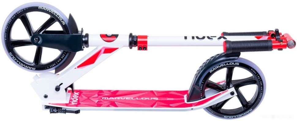 Самокат Ridex Marvellous (белый/красный)