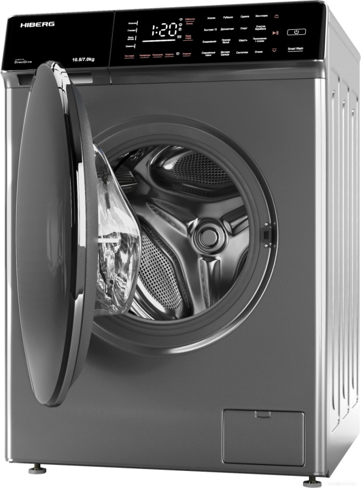 Стиральная машина HIBERG i-DDQ9 10714 SD