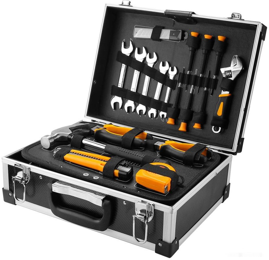 Дрель-шуруповерт Deko DKCD20FU-Li Prem SET 131 063-4137 (с 2-мя АКБ, кейс, оснастка)