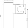 Смеситель Lauter Temp 21YH50427-4 с лейкой Relexa Nevada 21S10146