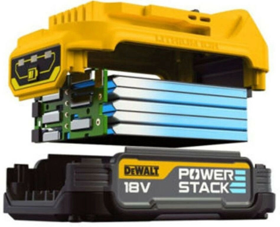 Аккумулятор для инструмента DeWALT DCB1102E2 (18В/2x1.7 Ач + 12-18В)