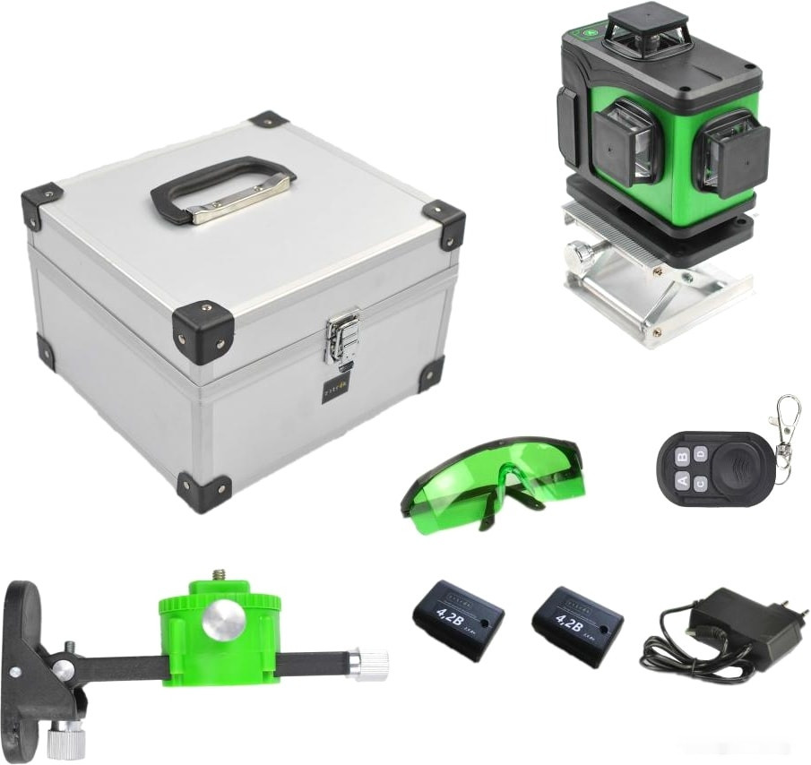 Лазерный нивелир Zitrek LL16-GL-2Li-MC 065-0160