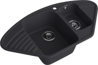 Кухонная мойка GranFest QUARZ Z-14 (черный)