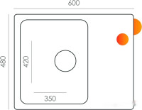 Кухонная мойка Quartz Bond 600 (туман)