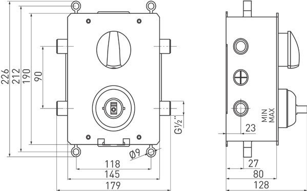 Смеситель Ferro BOX050R