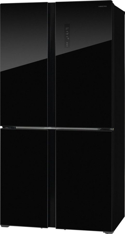 Четырёхдверный холодильник HIBERG RFQ-555DX NFGB Inverter
