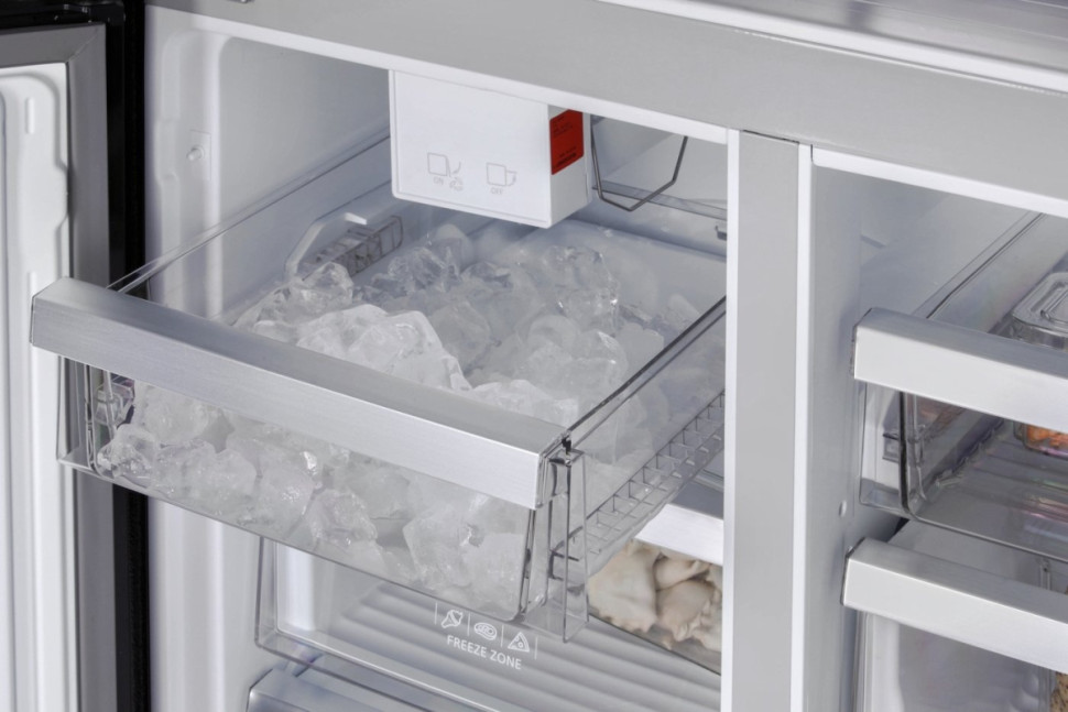 Четырёхдверный холодильник HIBERG RFQ-555DX NFGB Inverter