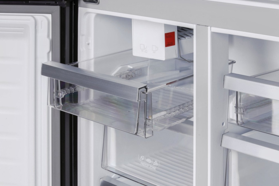 Четырёхдверный холодильник HIBERG RFQ-555DX NFGB Inverter